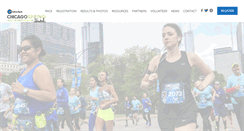 Desktop Screenshot of chicagospringhalf.com